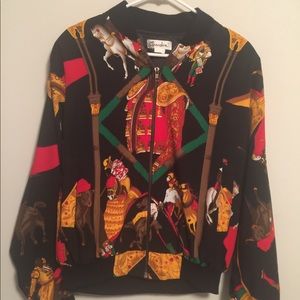 Vintage/ retro chandin bomber jacket